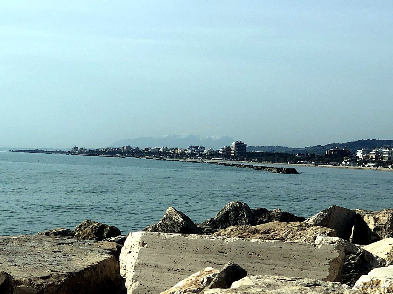 Mare adriatico aperto, orizzonte